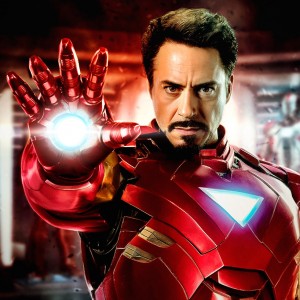 Robert Downey Jr as Iron Man 